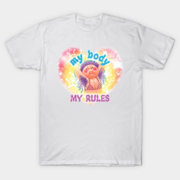 my body MY RULES T-Shirt by a$$thetics